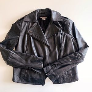 Vince Leather Jacket - size xxs